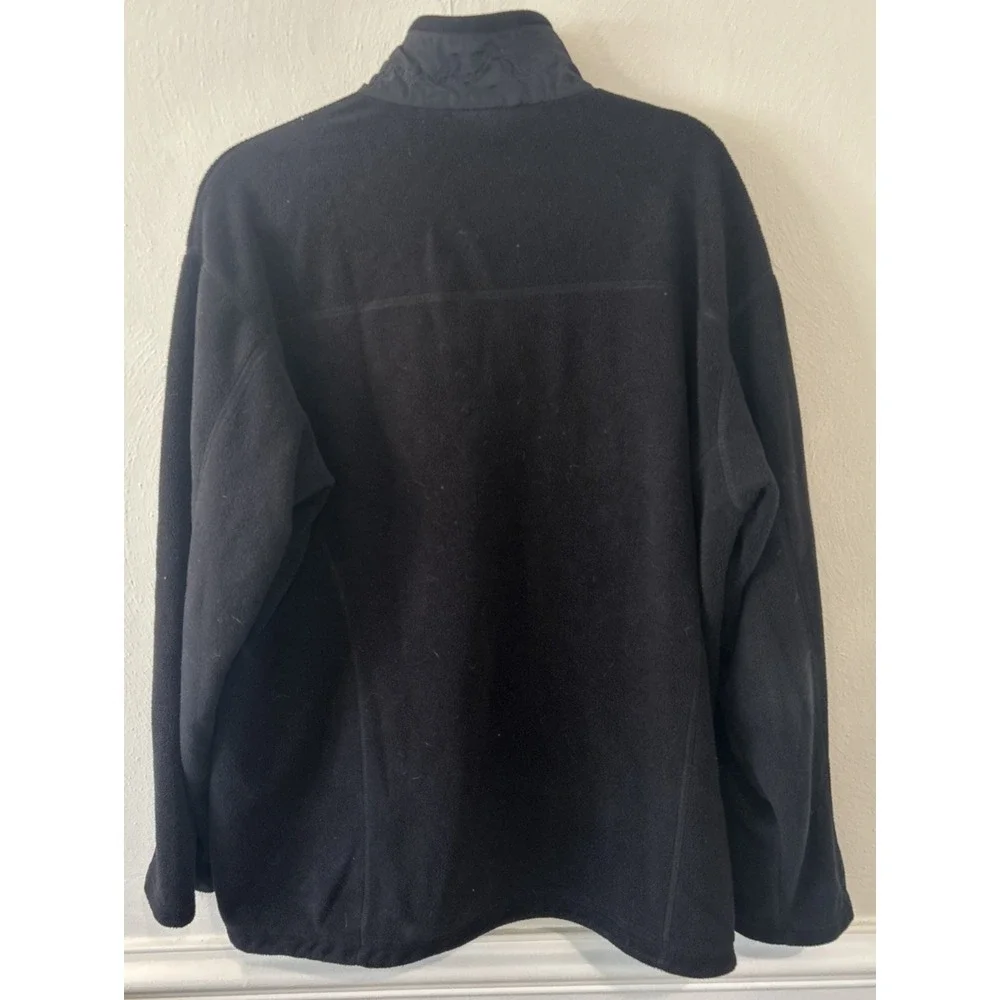 Patagonia Mens Large Black Full Zip Fleece Jacket Outdoor‎